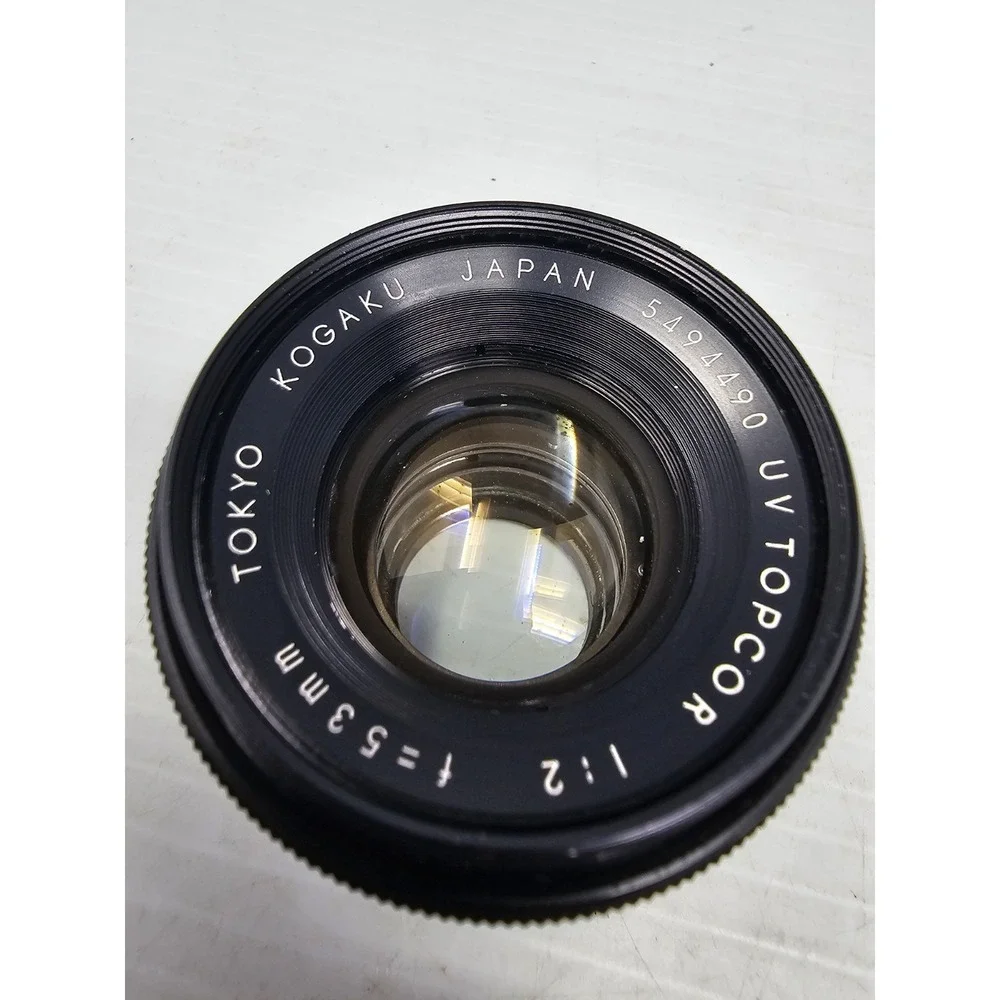 Tokyo Kogaku UV Topcor‎ 53mm 1:2 F2 Manual Focus Full Frame Standard Lens Topcon